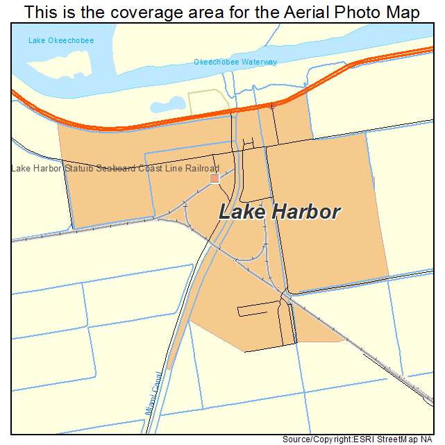 Lake Harbor, FL location map 