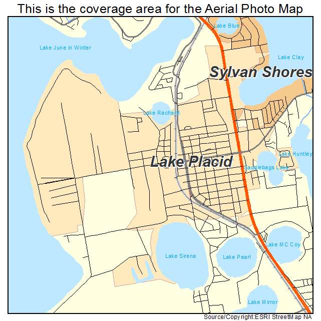 Lake Placid, FL location map 