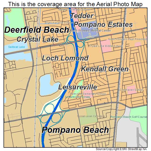 Leisureville, FL location map 