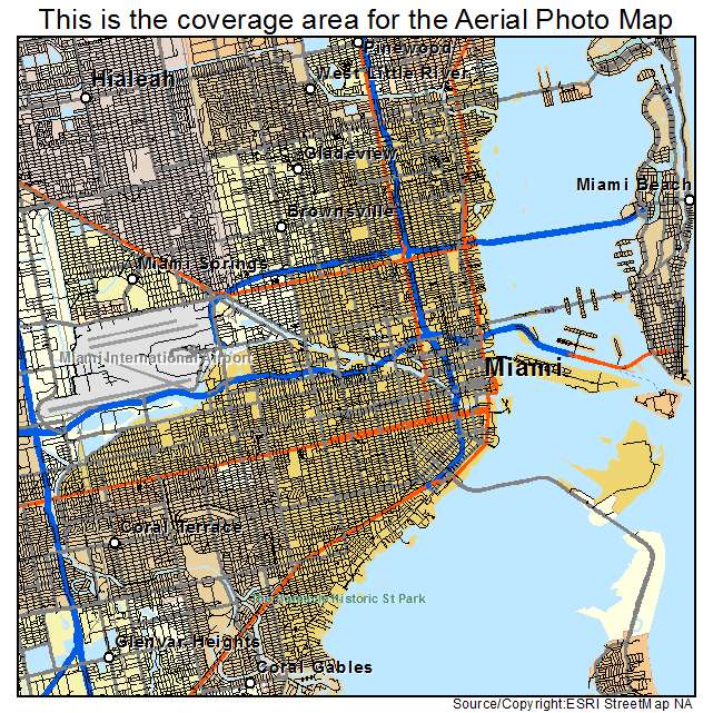 Miami, FL location map 