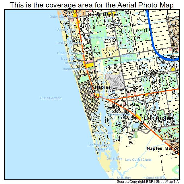 Naples, FL location map 