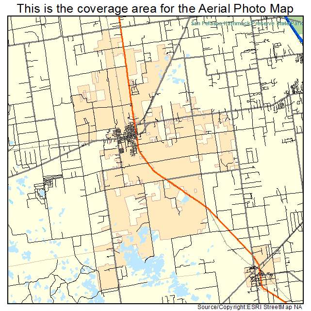 Newberry, FL location map 