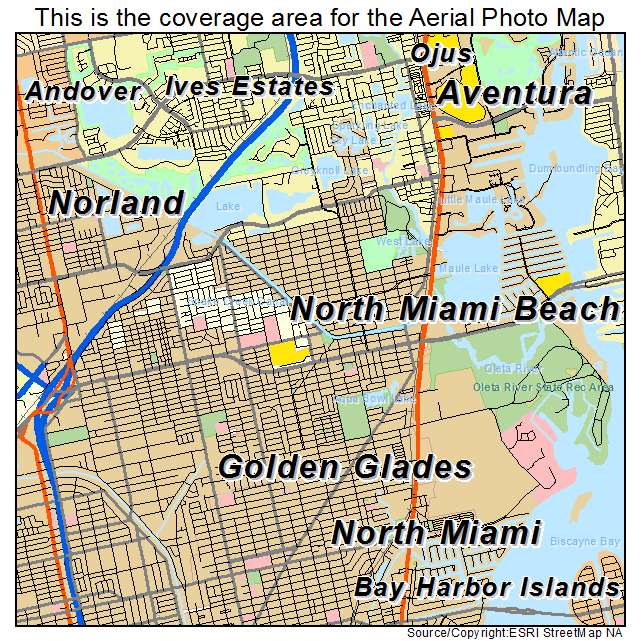 North Miami Beach, FL location map 