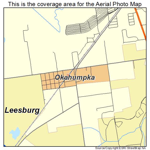 Okahumpka, FL location map 