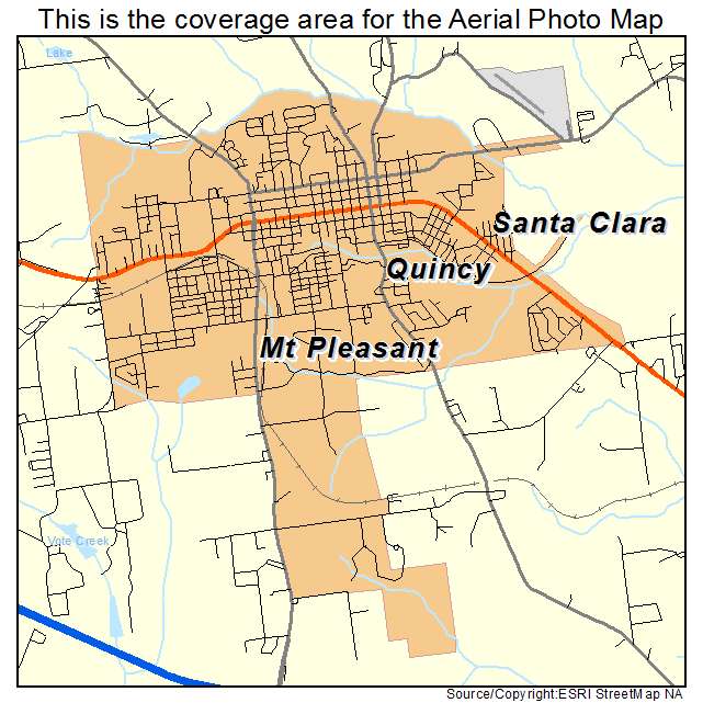 Quincy, FL location map 