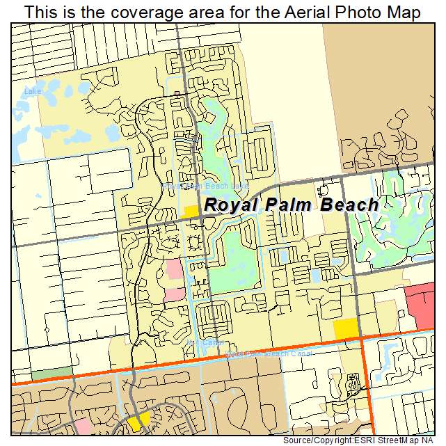 Royal Palm Beach, FL location map 