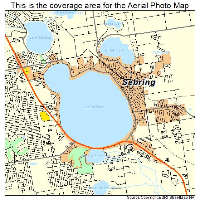 Sebring, FL location map 