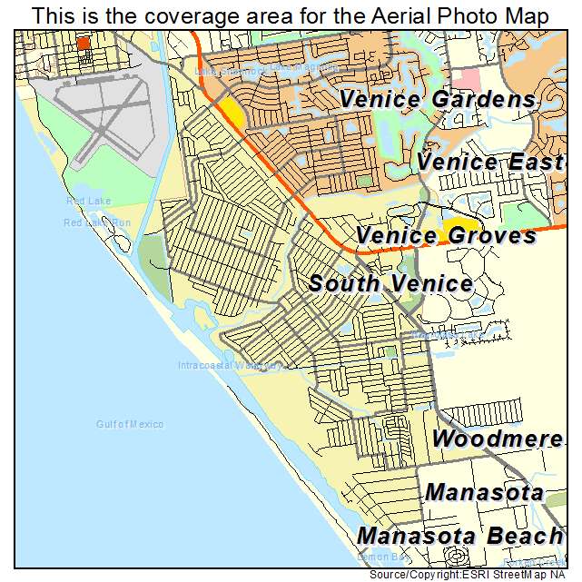 South Venice, FL location map 