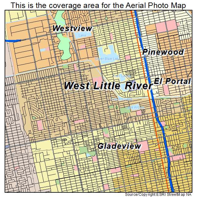 West Little River, FL location map 