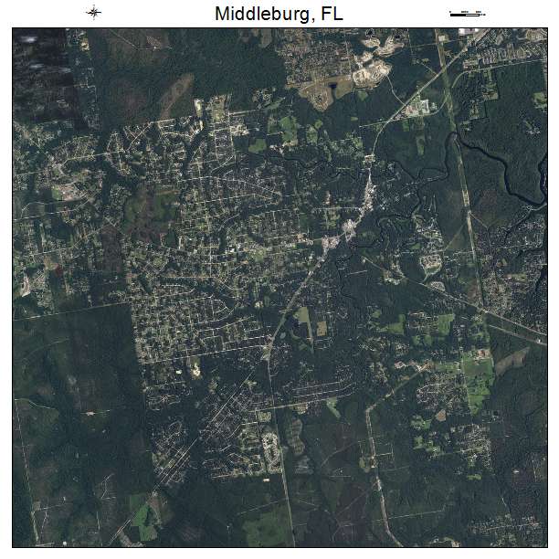 Middleburg, FL air photo map