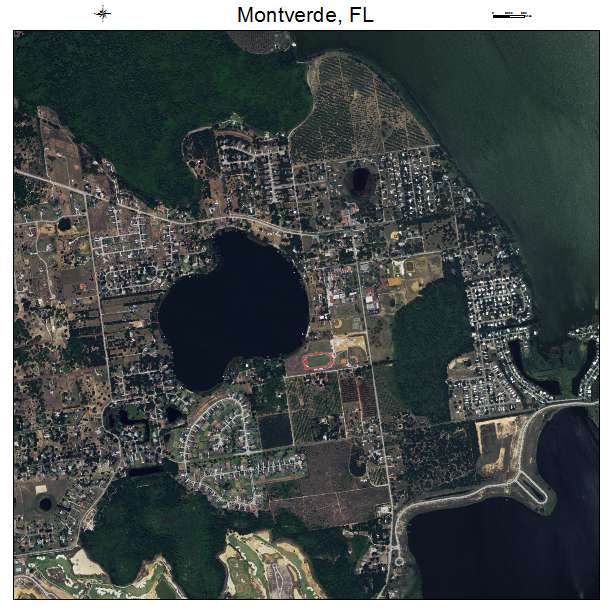 Montverde, FL air photo map