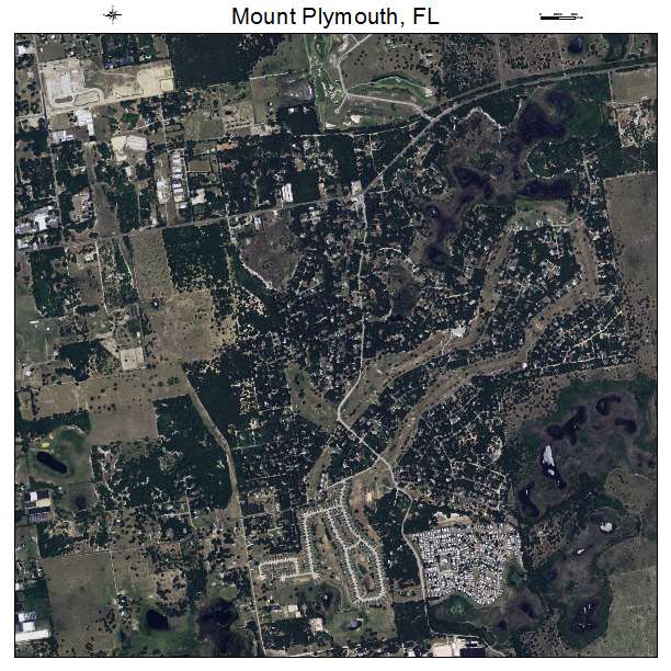 Mount Plymouth, FL air photo map