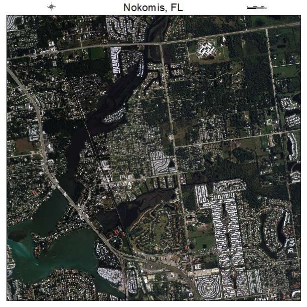 Nokomis, FL air photo map