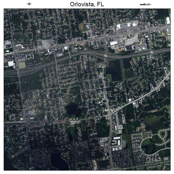 Orlovista, FL air photo map
