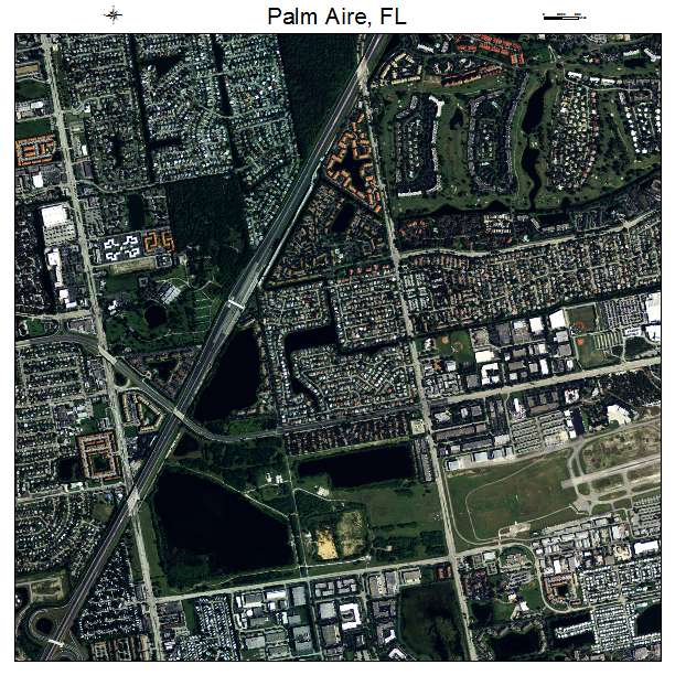 Palm Aire, FL air photo map