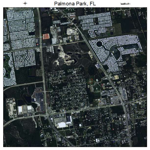Palmona Park, FL air photo map