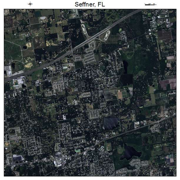 Seffner, FL air photo map