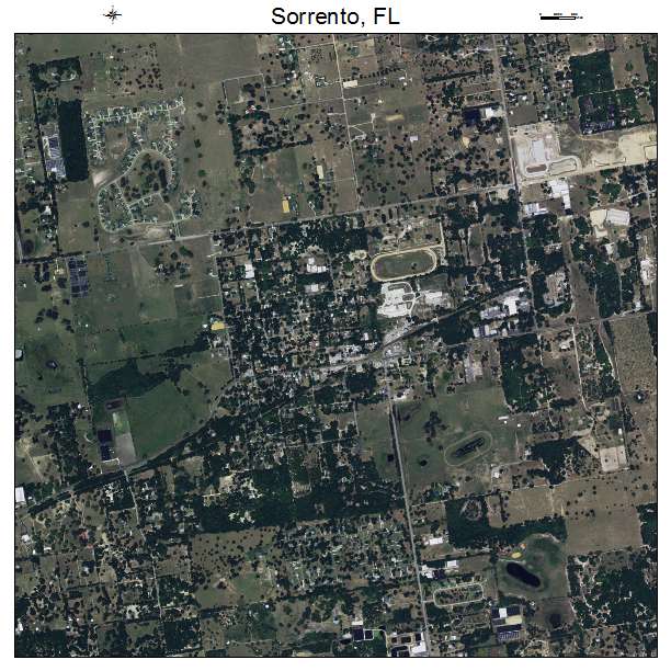 Sorrento, FL air photo map