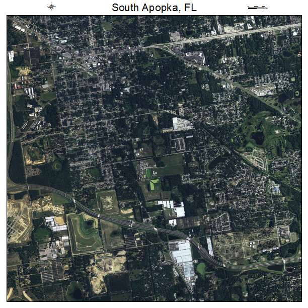 South Apopka, FL air photo map