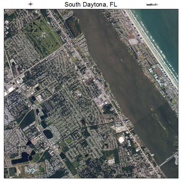 South Daytona, FL air photo map