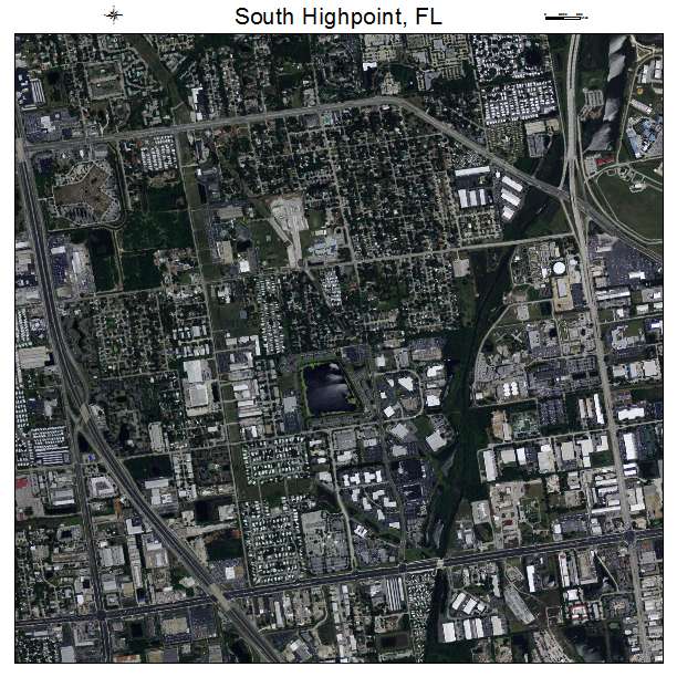 South Highpoint, FL air photo map