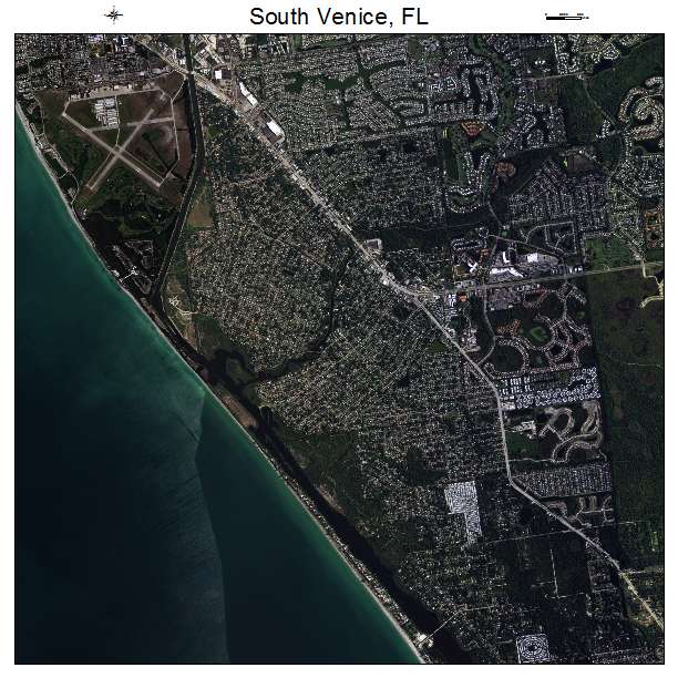 South Venice, FL air photo map