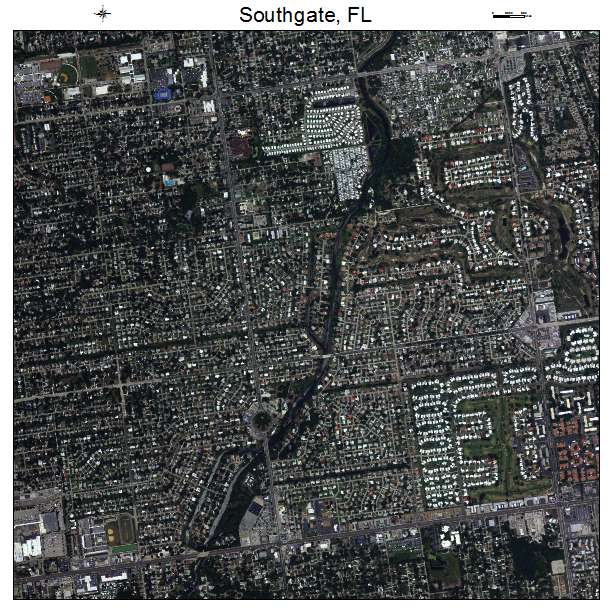 Southgate, FL air photo map