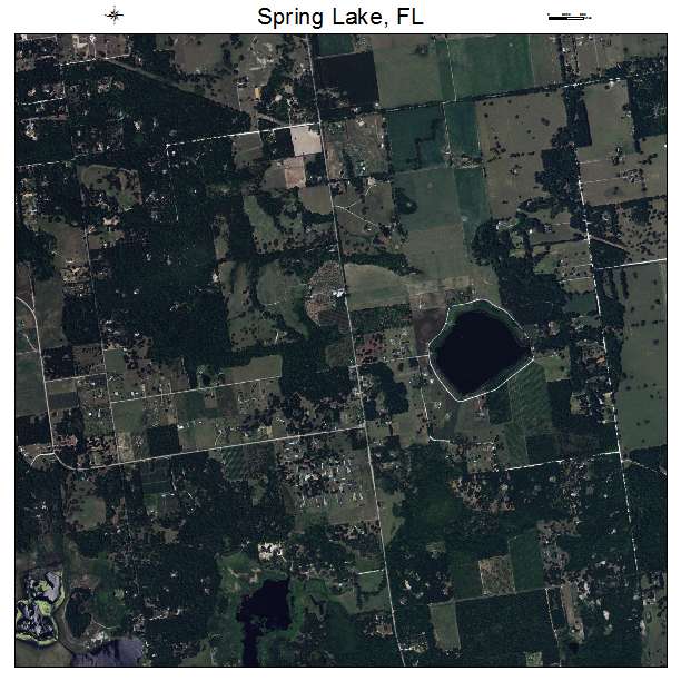Spring Lake, FL air photo map