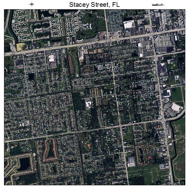 Stacey Street, FL air photo map