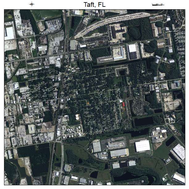 Taft, FL air photo map