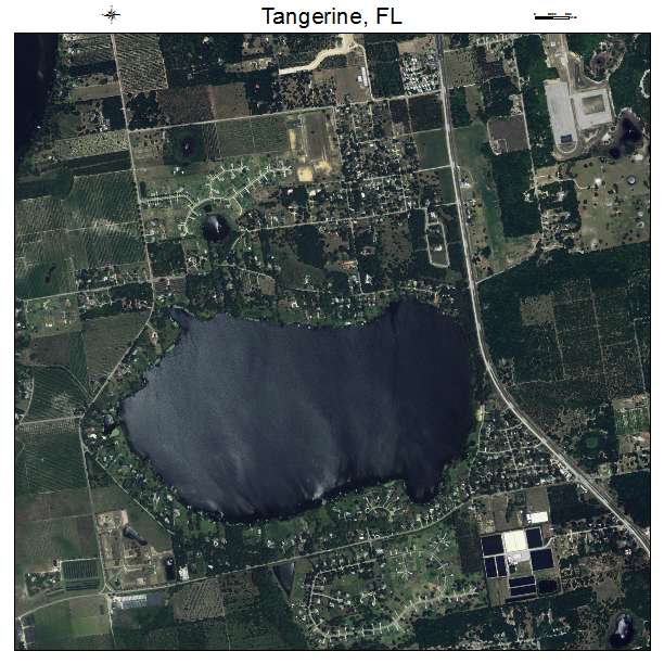 Tangerine, FL air photo map