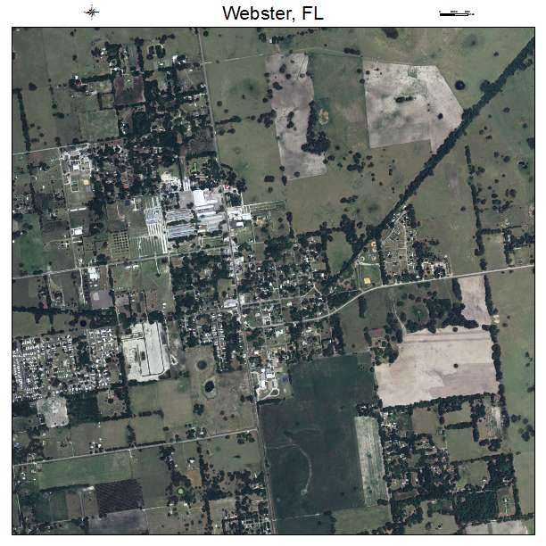 Webster, FL air photo map