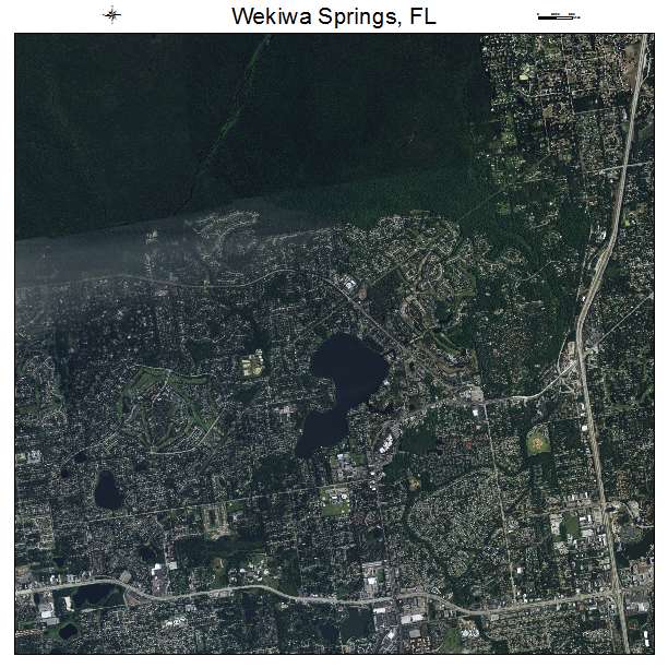 Wekiwa Springs, FL air photo map