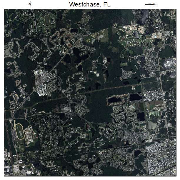 Westchase, FL air photo map