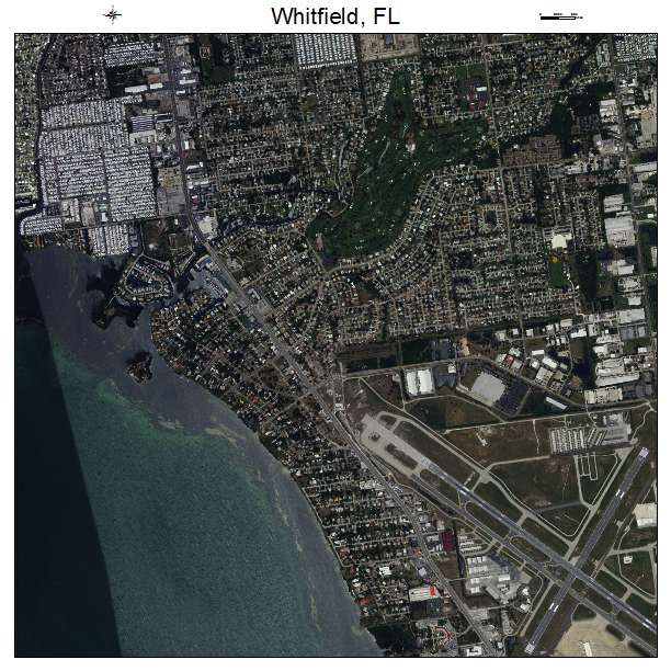 Whitfield, FL air photo map