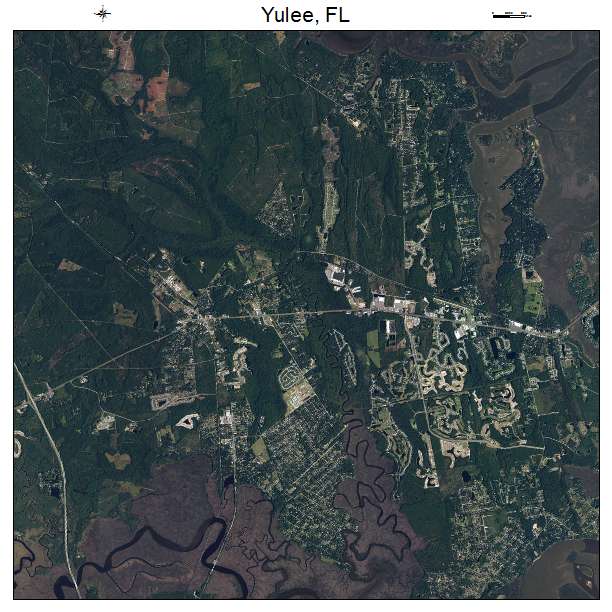 Yulee, FL air photo map