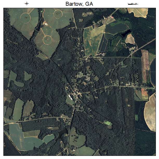 Bartow, GA air photo map