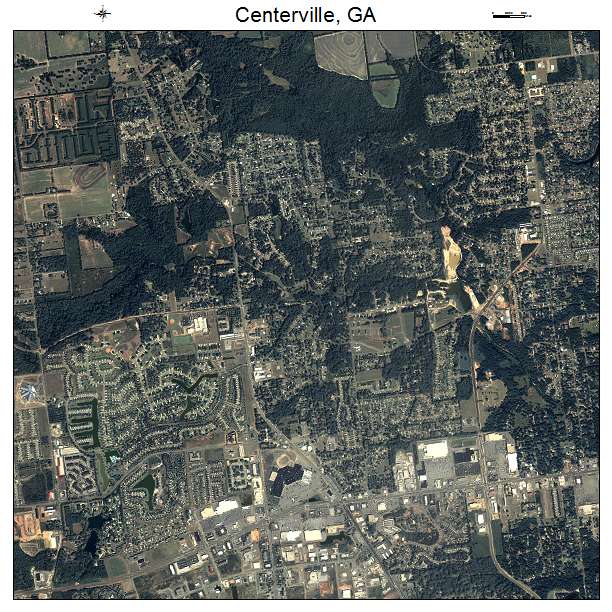 Centerville, GA air photo map