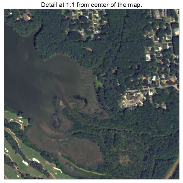 Acworth, Georgia aerial imagery detail