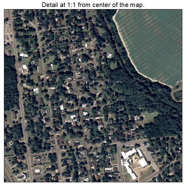 Ashburn, Georgia aerial imagery detail