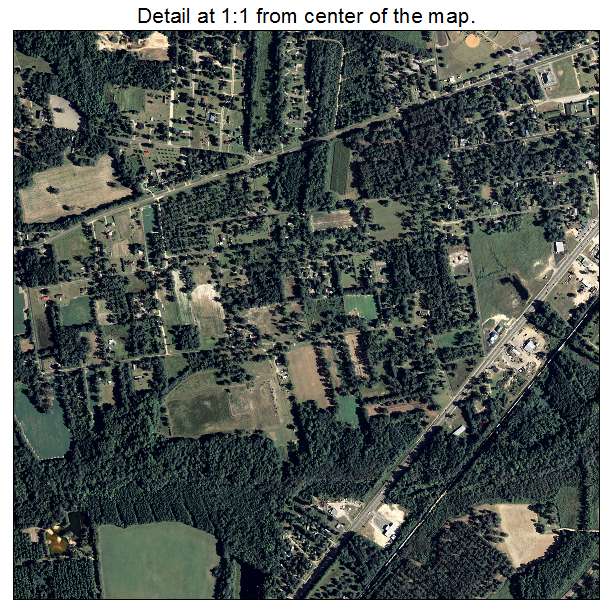 Blackshear, Georgia aerial imagery detail