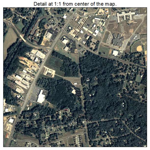 Byron, Georgia aerial imagery detail
