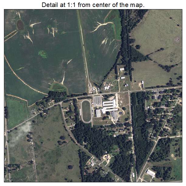 Colquitt, Georgia aerial imagery detail