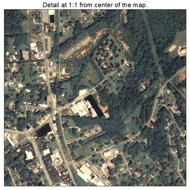 Cornelia, Georgia aerial imagery detail
