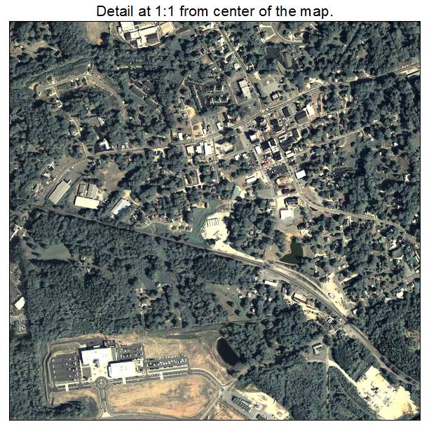 Dallas, Georgia aerial imagery detail