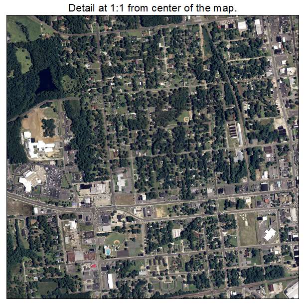 Douglas, Georgia aerial imagery detail