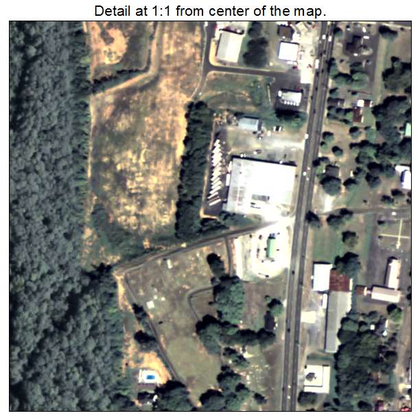 Eton, Georgia aerial imagery detail