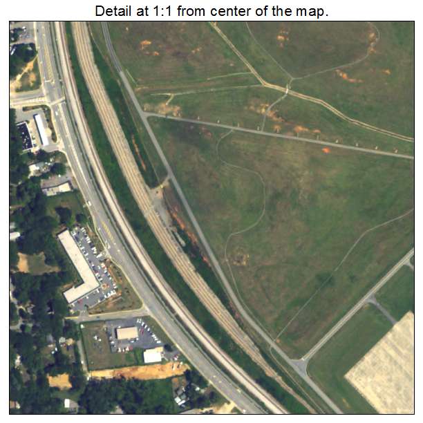 Fair Oaks, Georgia aerial imagery detail