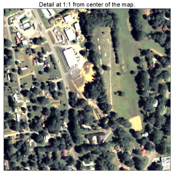 Fairmount, Georgia aerial imagery detail