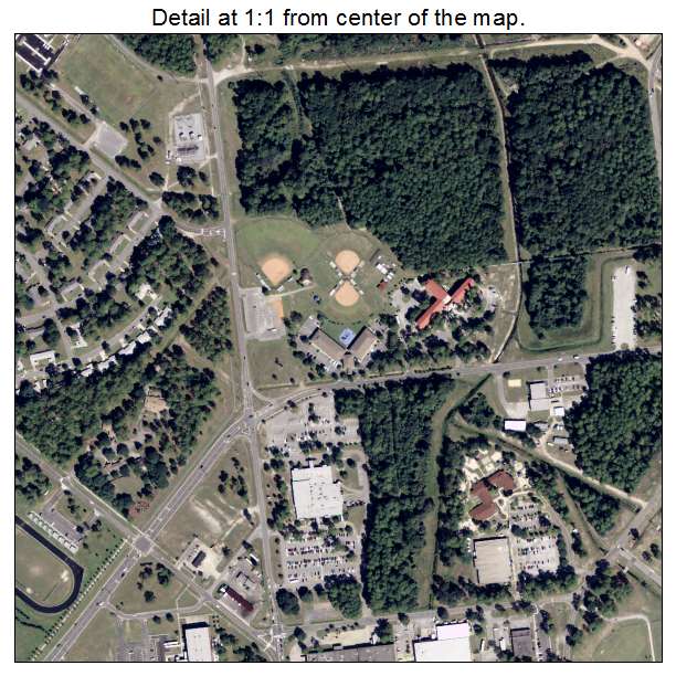 Fort Stewart, Georgia aerial imagery detail